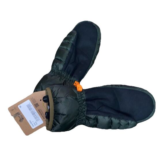 Cotopaxi Down Mittens Gloves Olive Green S Unisex NWT - Picture 4 of 6